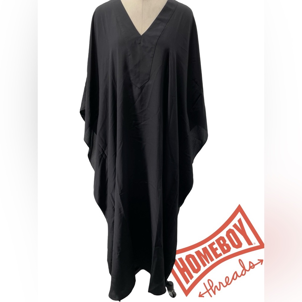 Ocean+Main Black Kaftan